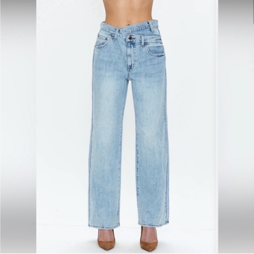 Pistola Crossover Light Blue Women's Jeans